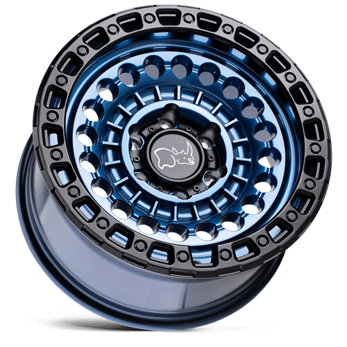 Black Rhino Hard Alloys SENTINEL 17X8.5 8X170 125 BLUE-BLK -18