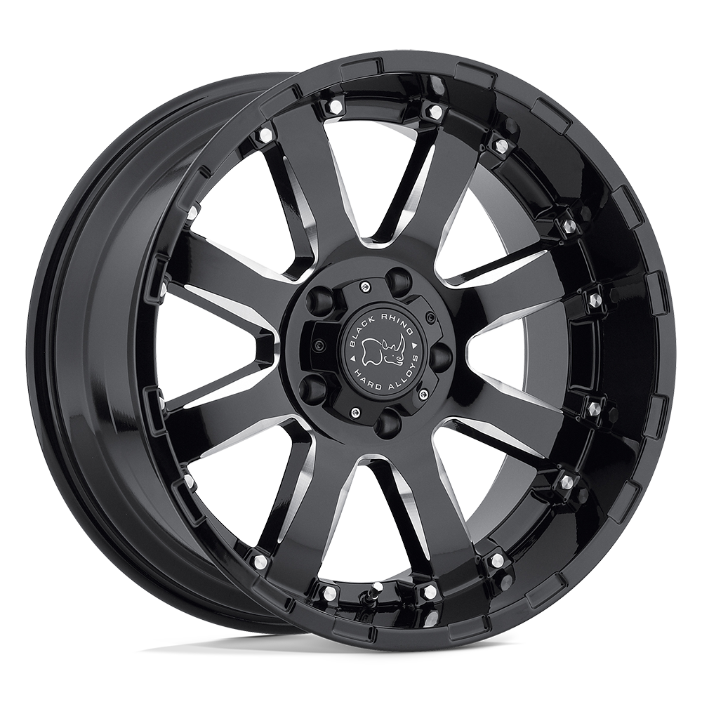 Black Rhino Hard Alloys BR SIERRA 20X9 5X150 +12 110 G-BLK MLD