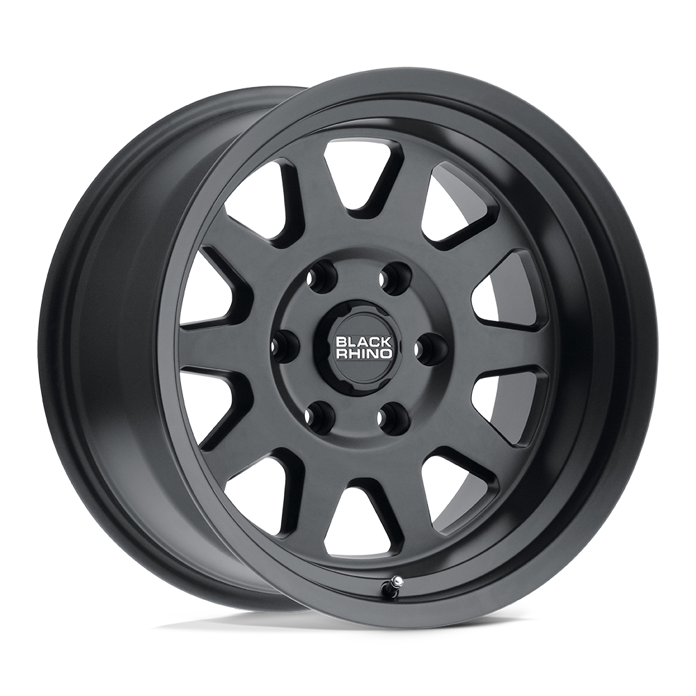 Black Rhino Hard Alloys STADIUM 17X8.5 6X5.5 112 +0 M-BLK