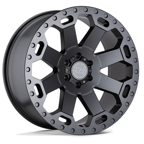 Black Rhino Hard Alloys BR WARLORD 18X9 8X170 -12 125 M-GNMTL