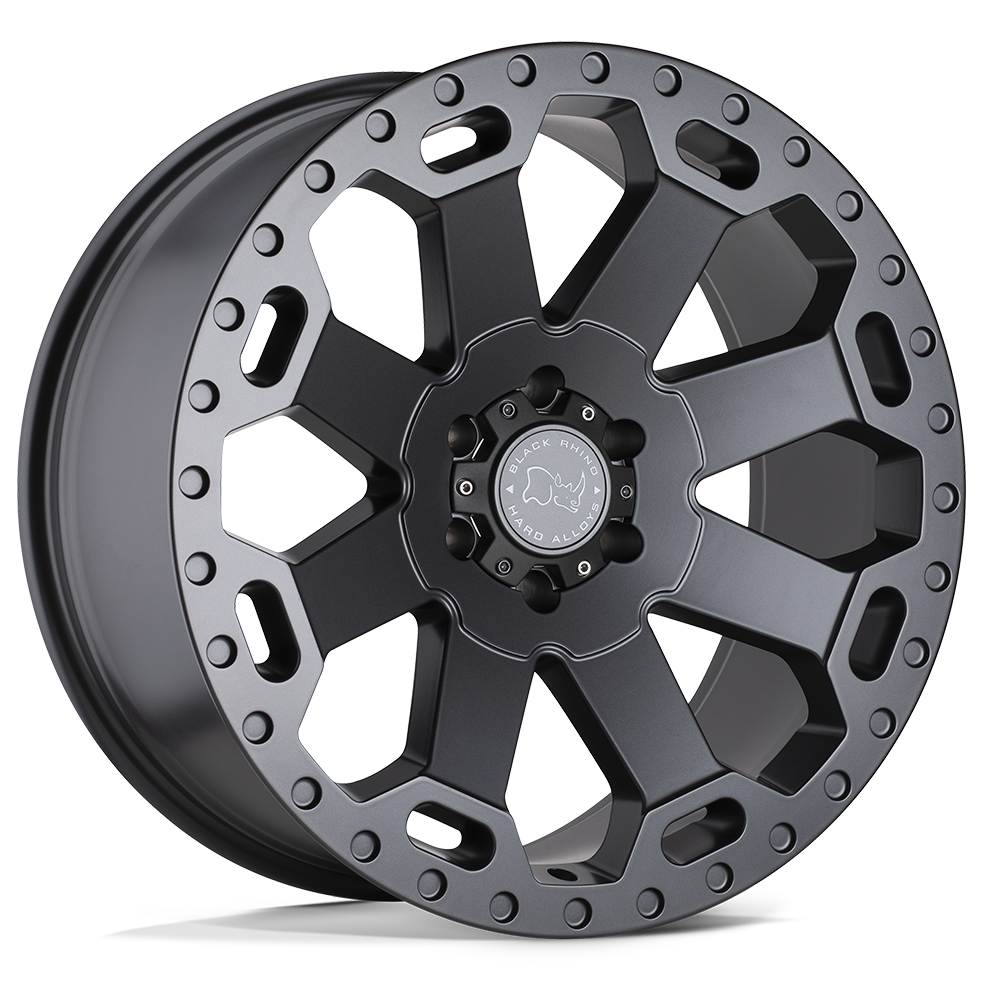 Black Rhino Hard Alloys BR WARLORD 18X8 5X114 +35 76 M-GNMTL
