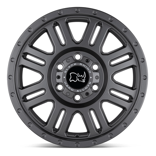 Black Rhino Hard Alloys YELLOWSTONE 17X8 6X130 +38 84 M-GNMTL