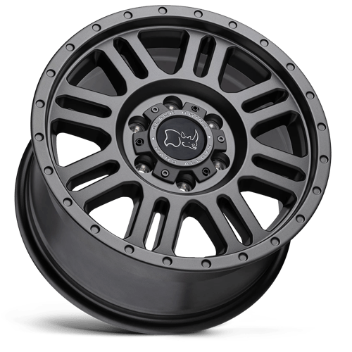 Black Rhino Hard Alloys YELLOWSTONE 17X8 6X130 +38 84 M-GNMTL